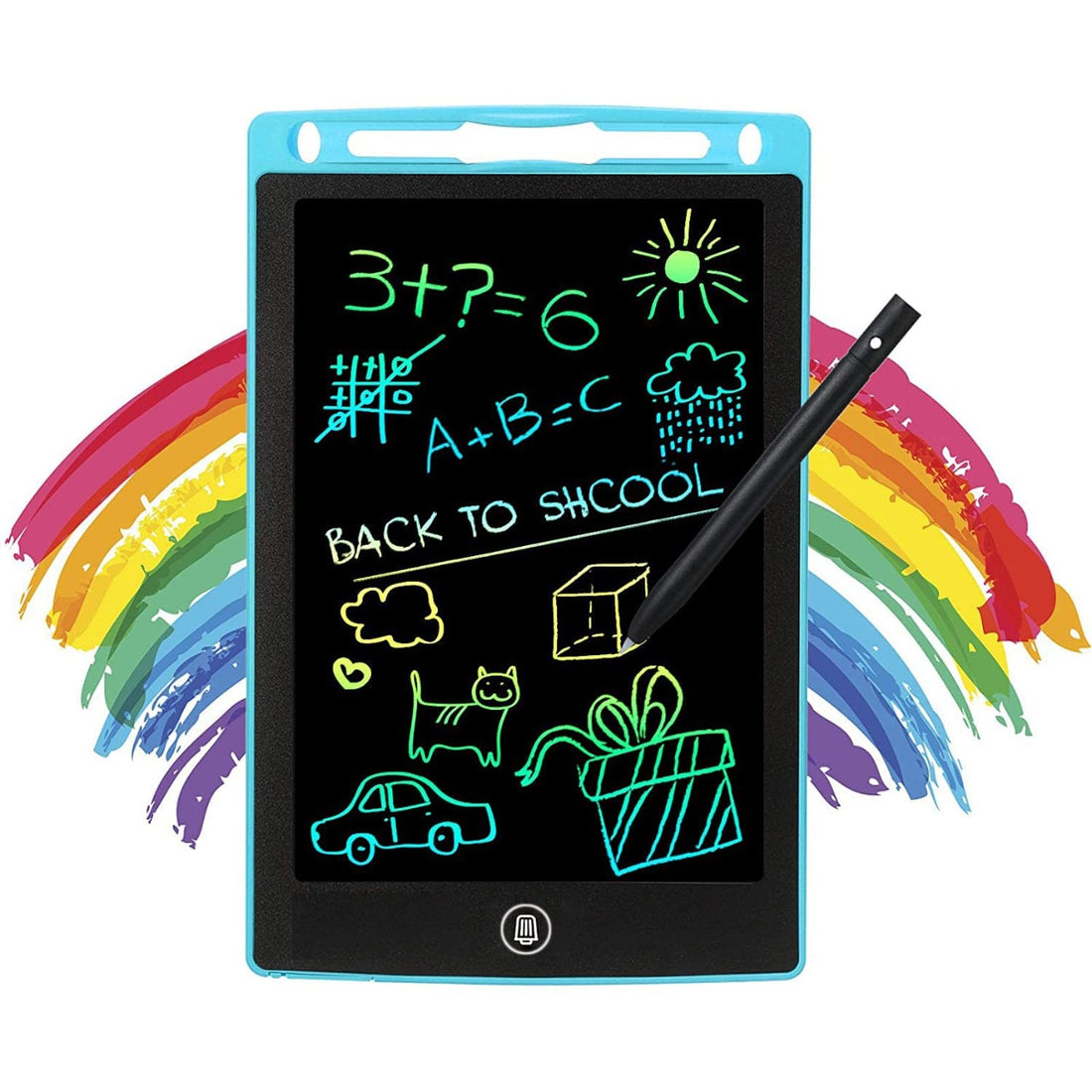 8.5 Inch LCD Writing Tablet For Kids - Digital Erasable Drawing Pad & Sketch Board Gift For Children (Random Color)