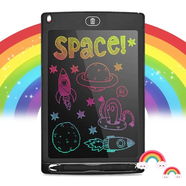 8.5 Inch LCD Writing Tablet For Kids - Digital Erasable Drawing Pad & Sketch Board Gift For Children (Random Color)