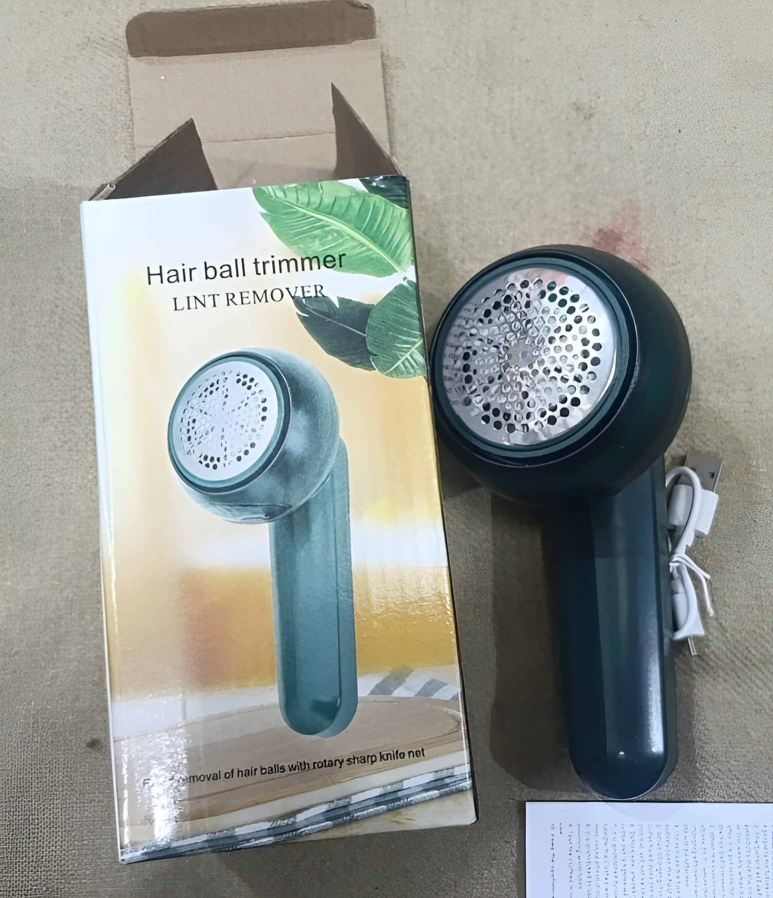 Rechargeable Electric Lint Remover Machine - Fabric Shaver & Clothes Trimmer To Remove Bhoor / Fuzz From Sweaters & Coats