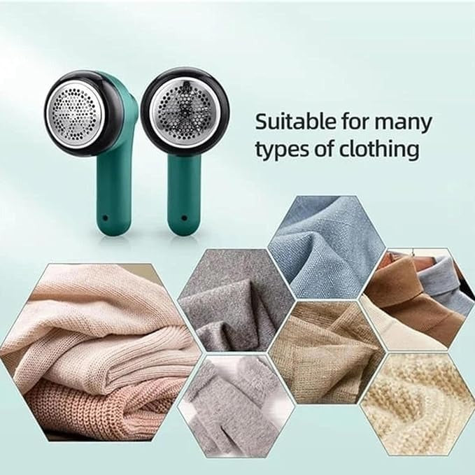 Rechargeable Electric Lint Remover Machine - Fabric Shaver & Clothes Trimmer To Remove Bhoor / Fuzz From Sweaters & Coats