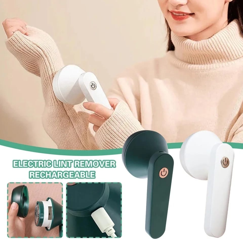 Rechargeable Electric Lint Remover Machine - Fabric Shaver & Clothes Trimmer To Remove Bhoor / Fuzz From Sweaters & Coats
