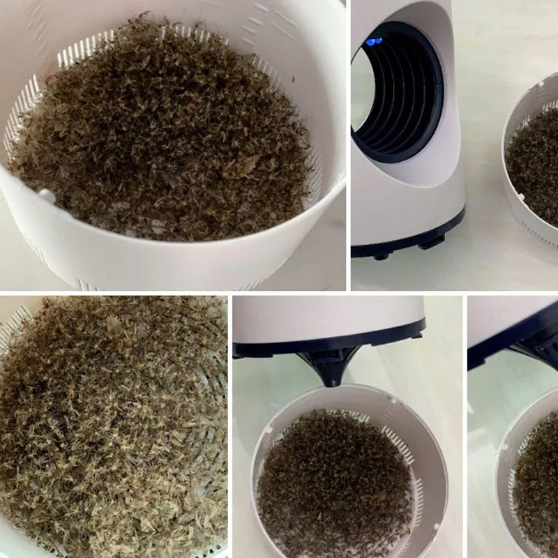 Premium UV LED Mosquito Killer Lamp - 100% Safe & Chemical-Free Suction Trap