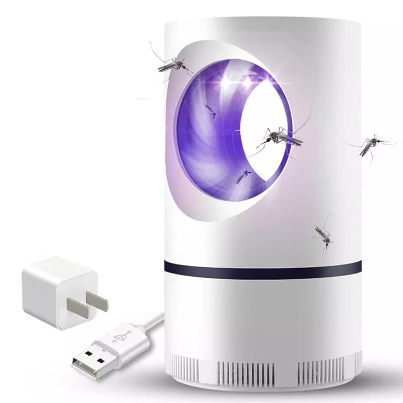 Premium UV LED Mosquito Killer Lamp - 100% Safe & Chemical-Free Suction Trap