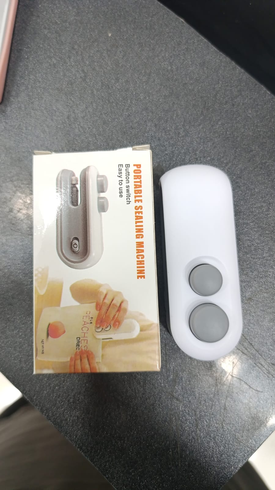 Portable Rechargeable Mini Bag Sealer – 2-in-1 Handheld Heat Sealer & Cutter for Food Storage