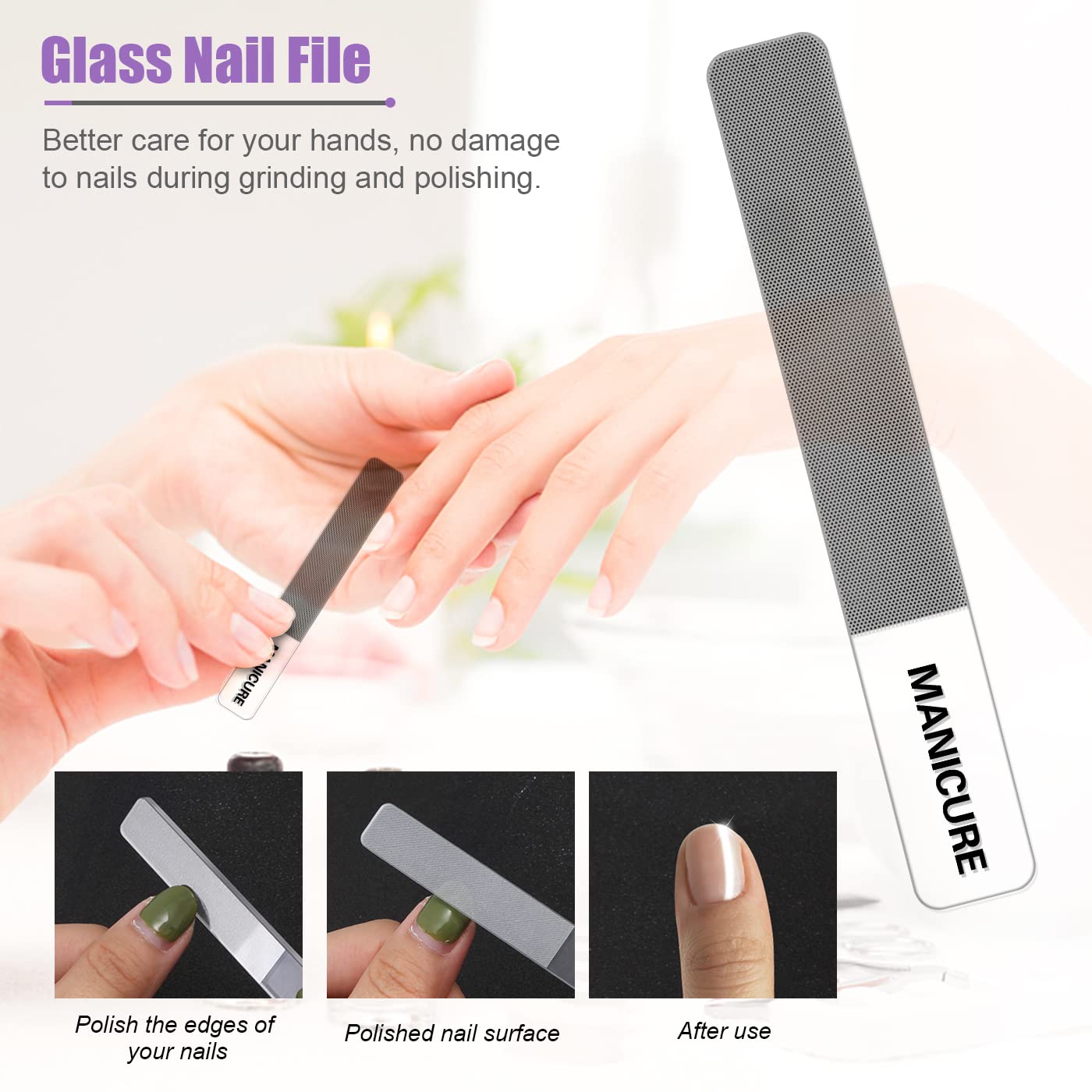 16-in-1 Stainless Steel Nail Care Kit | Professional Manicure, Pedicure & Ear Care Set With Leather Case (Random Color) ✨ 💅
