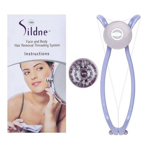 Sildne Facial Hair Threading Tool – Manual Eyebrow & Face Hair Remover for Women