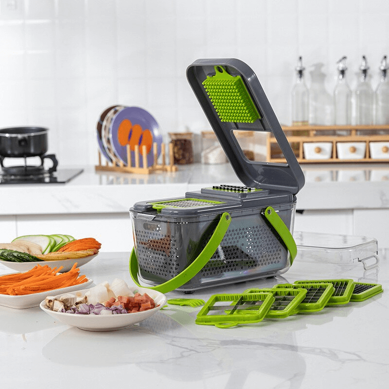 22-in-1 Premium Vegetable Cutter & Multi-Functional Kitchen Slicer Box