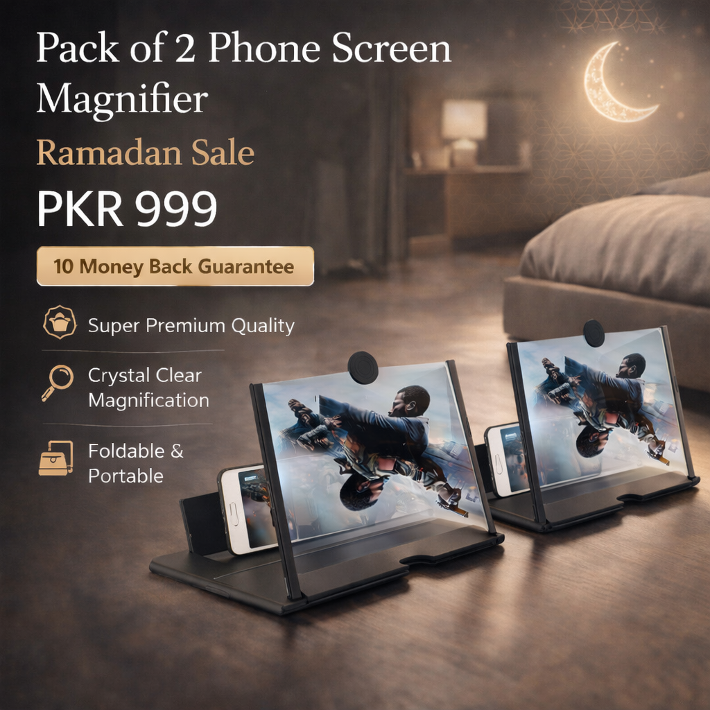 Phone Screen Magnifier in Super Premium Quality (2 Screens)