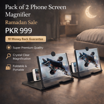 Phone Screen Magnifier in Super Premium Quality (2 Screens)