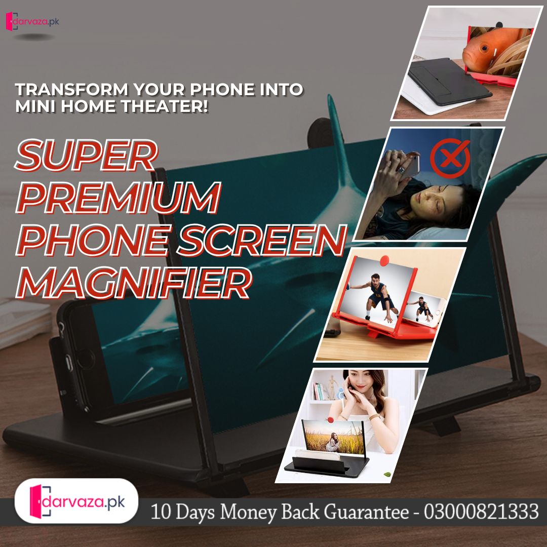 Phone Screen Magnifier in Super Premium Quality (2 Screens)